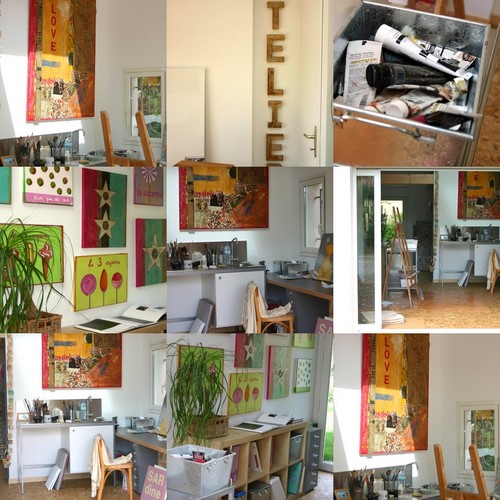 Atelier artiste peintre Sophie Costa