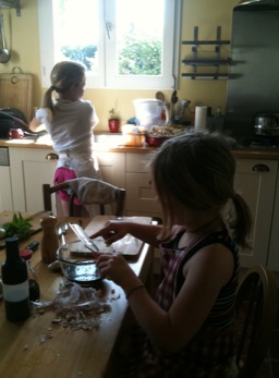 Les princesses en cuisine