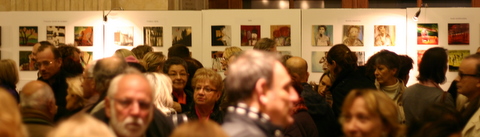 Foule,  Vernissage "Les 111 des Arts" Lyon