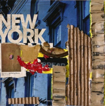 Tableau carré petit format, New York, Sophie Costa