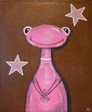 Tableau Enfant Miss Frog