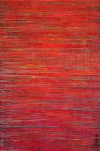 Tableau contemporain abstrait, Red Scratch