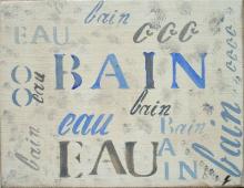 Tableau Bain 3 : Artiste peintre Sophie Costa