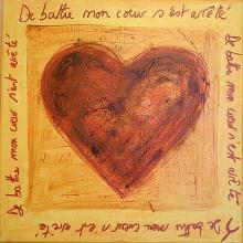 Tableau un Coeur qui bat : Artiste peintre Sophie Costa