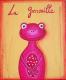 Tableau La grenouille rose