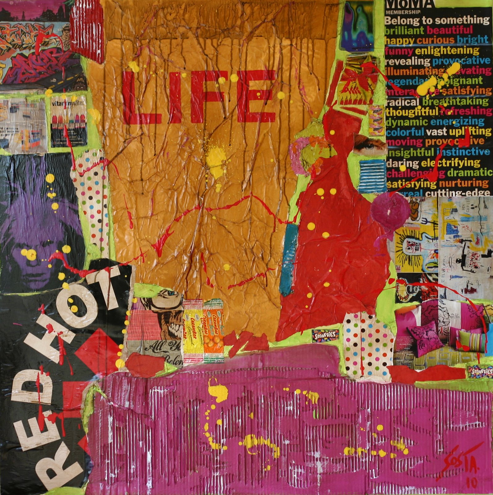 LIFE : tableau de Sophie Costa, artiste peintre