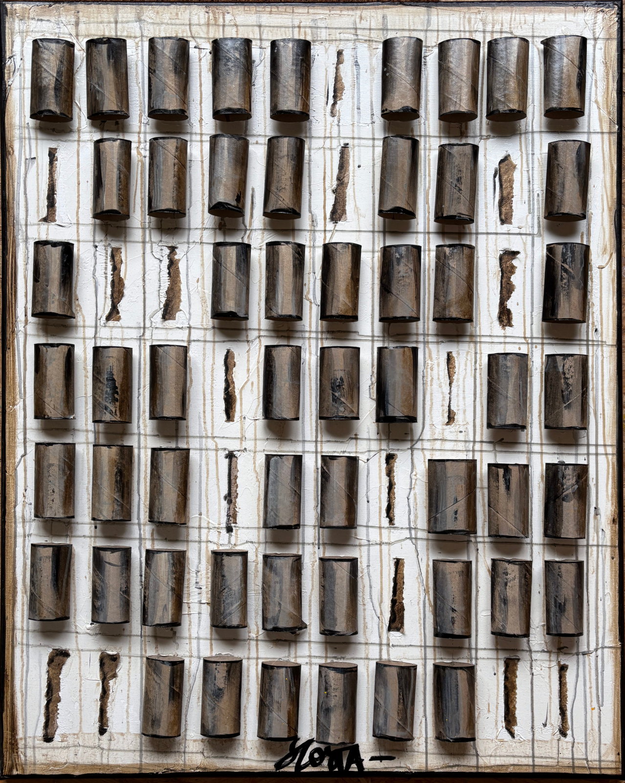 Tube : tableau de Sophie Costa, artiste peintre