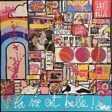 Tableau Love &amp;amp; live, la vie est belle ! : Artiste peintre Sophie Costa