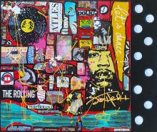 Tableau Let&amp;#039;s dance ! : Artiste peintre Sophie Costa