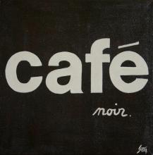 Tableau CAFE noir : Artiste peintre Sophie Costa