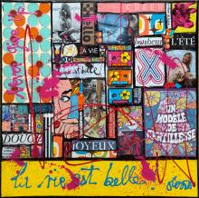 Tableau La vie est belle ! : Artiste peintre Sophie Costa