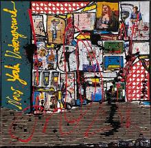 Tableau Basquiat, NY underground : Artiste peintre Sophie Costa
