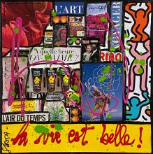 Tableau La vie est belle ! : Artiste peintre Sophie Costa