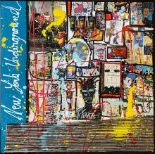 Tableau Basquiat, the one ! : Artiste peintre Sophie Costa