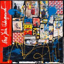 Tableau Basquiat, NYU : Artiste peintre Sophie Costa