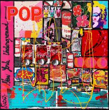 Tableau POP : Artiste peintre Sophie Costa