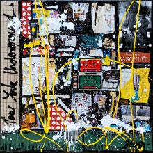 Tableau Basquiat, the one ! : Artiste peintre Sophie Costa