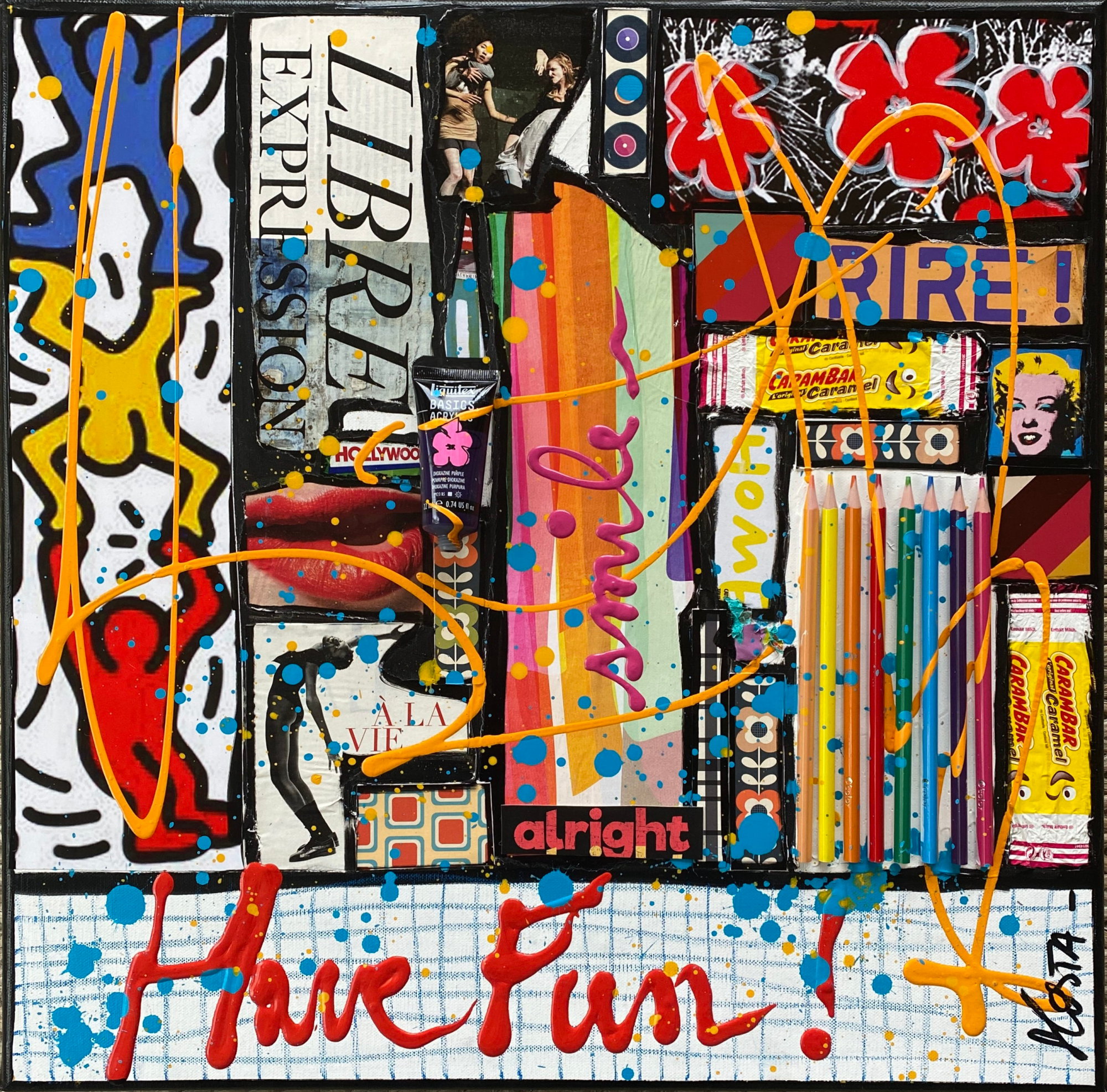 Have Fun ! : tableau de Sophie Costa, artiste peintre