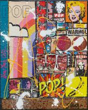 Tableau POP : Artiste peintre Sophie Costa