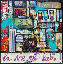 Tableau La vie est  belle ! : Artiste peintre Sophie Costa