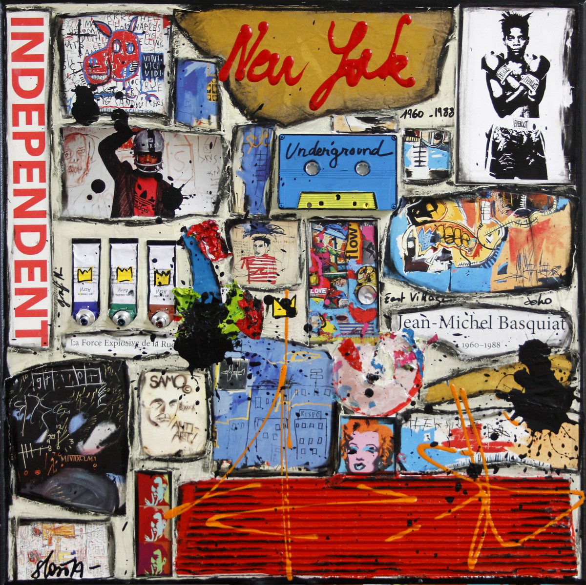 Independent  : tableau de Sophie Costa, artiste peintre