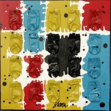 Tableau Puzzle Cans : Artiste peintre Sophie Costa