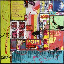 Tableau POP POP : Artiste peintre Sophie Costa