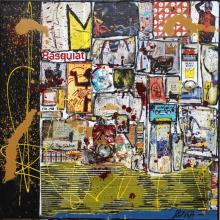 Tableau Basquiat and co : Artiste peintre Sophie Costa
